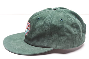 Green Cool Rancher cap with steer pendant
