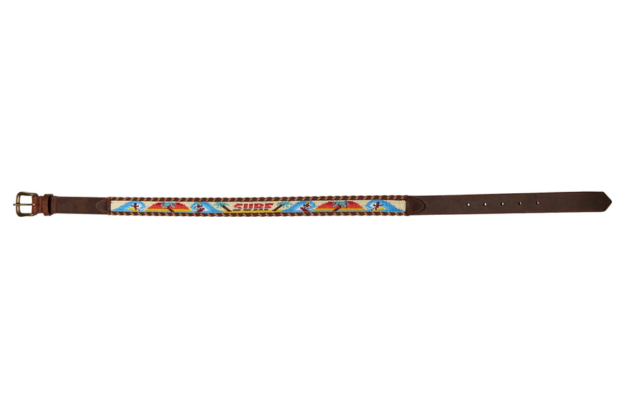 Surf beaded Camp belt close
