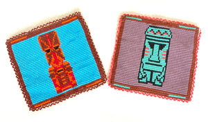 Tiki Coasters - Set of 2